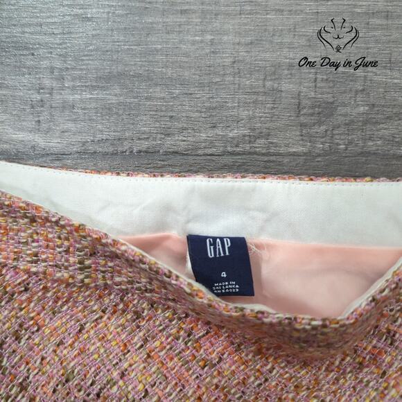 Gap A Line Wool Skirt Size 4 - Picture 2 of 5